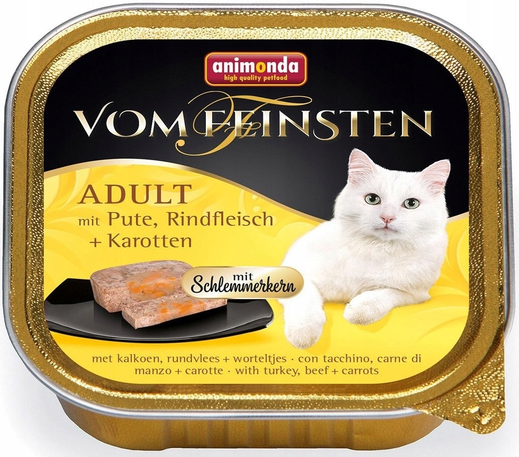 ANIMONDA Cat DS ADULT Turkey Beef Carrots 100g Date