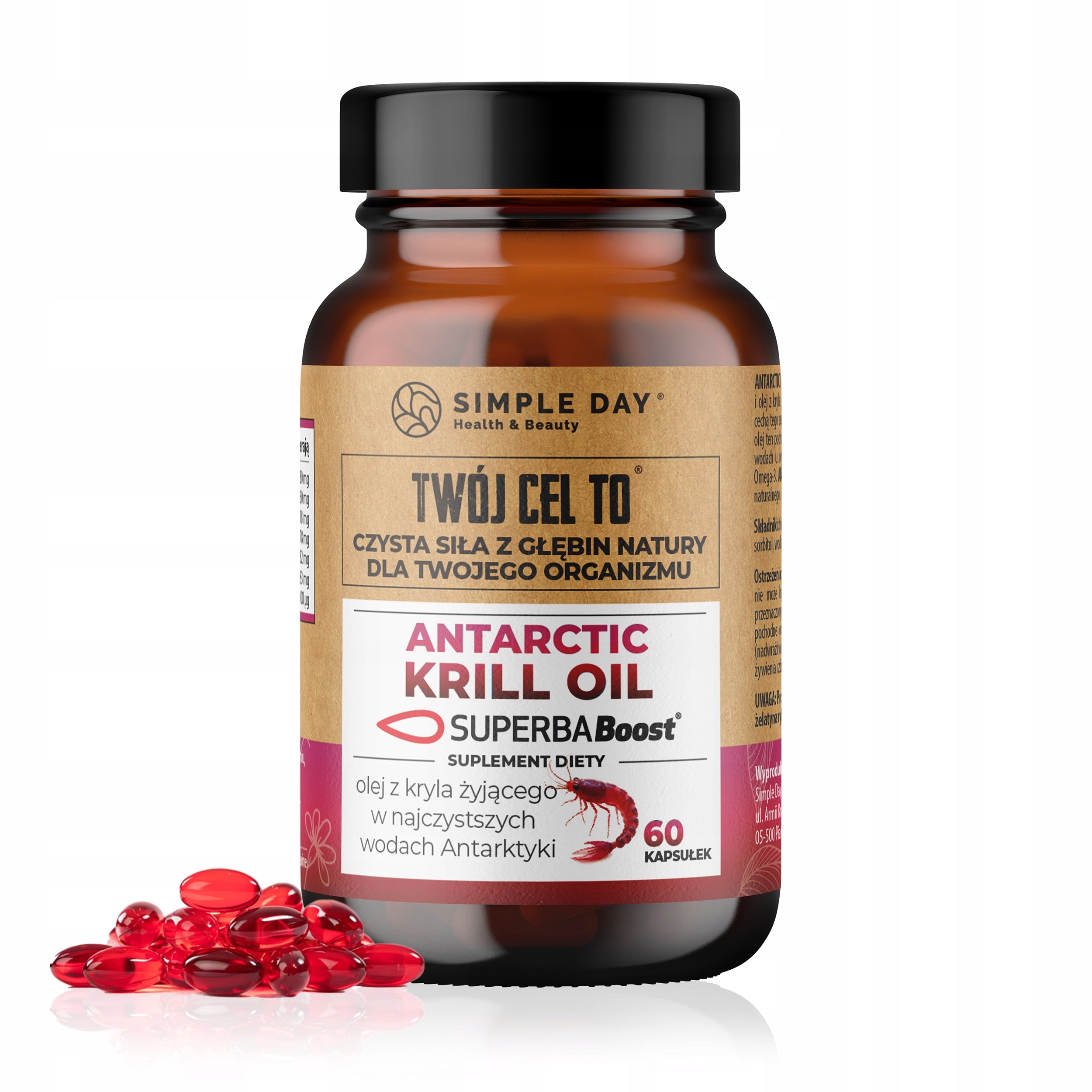 ANTARCTIC KRILL OIL KRILL 590 mg SuperbaBoost CHOLINE ASTAXANTHIN Medical device no