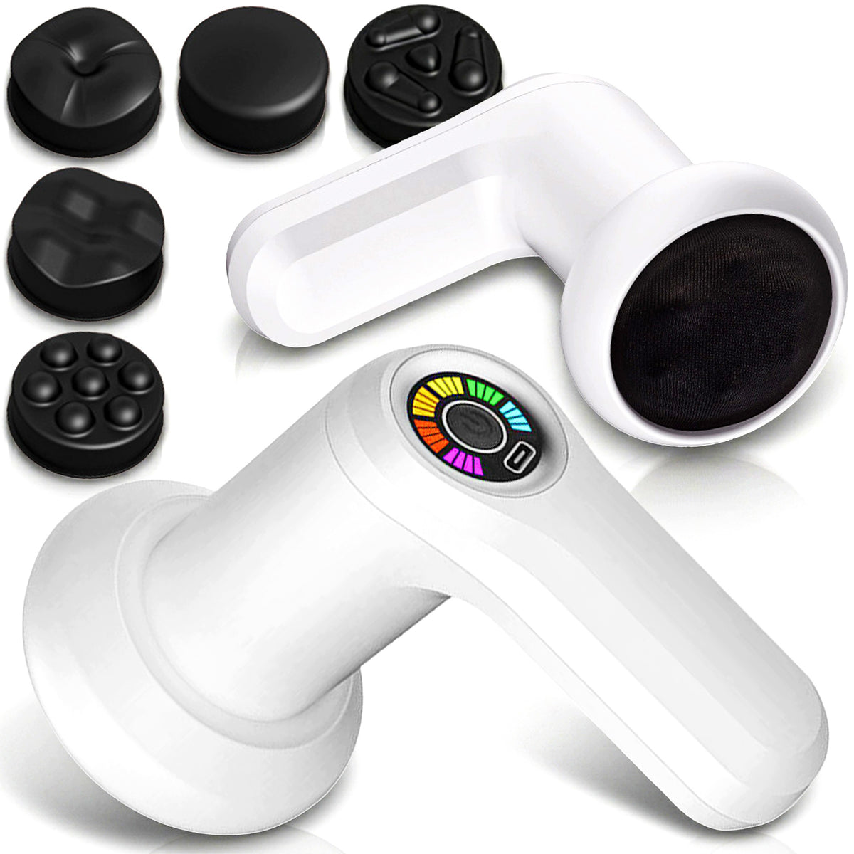 ANTI-CELLULITE BODY MASSAGER FIRMING MASSAGE GUN 5EL WHITE