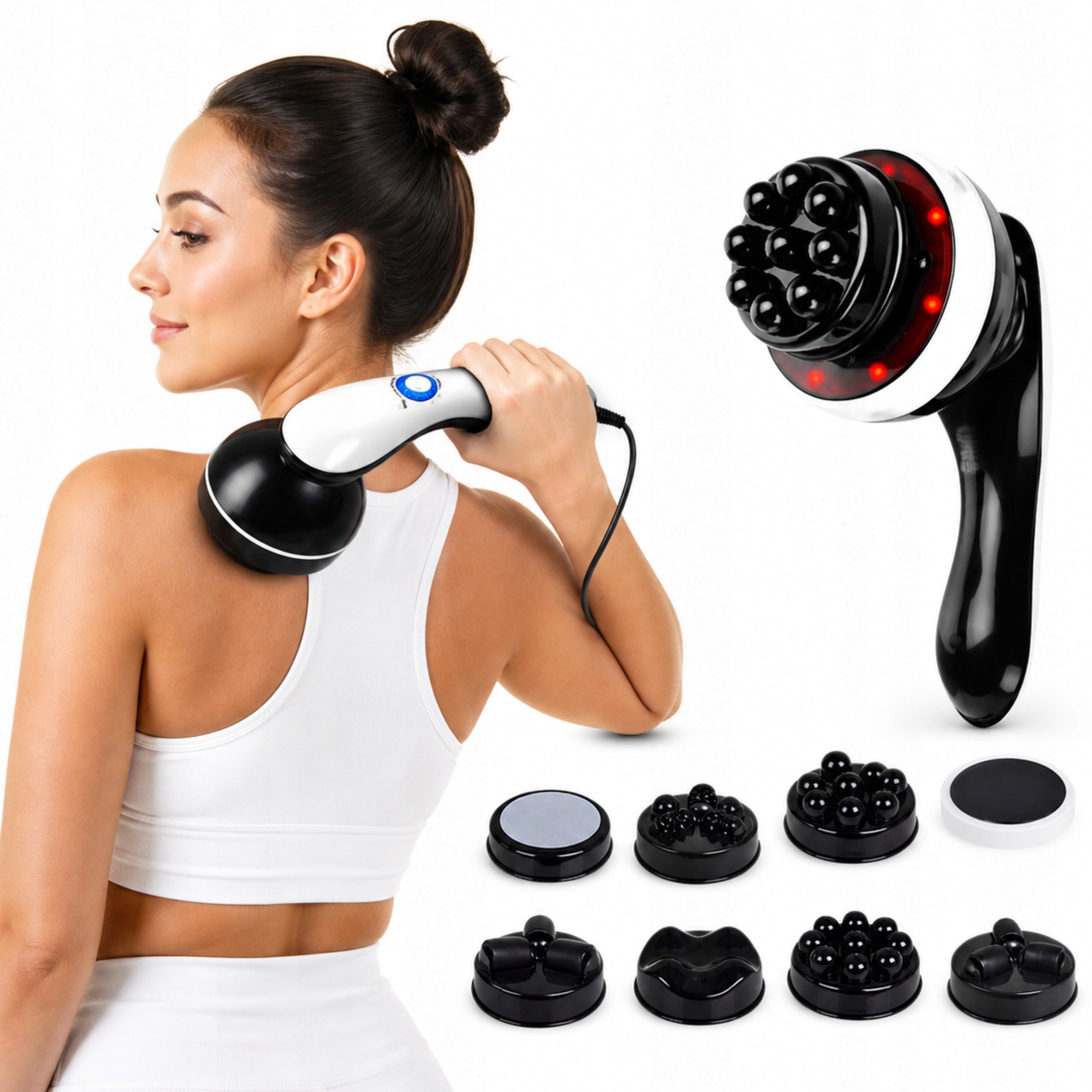ANTI-CELLULITE MASSAGE GUN SLIMMING MASSAGER FOR CELLULITE 9in1