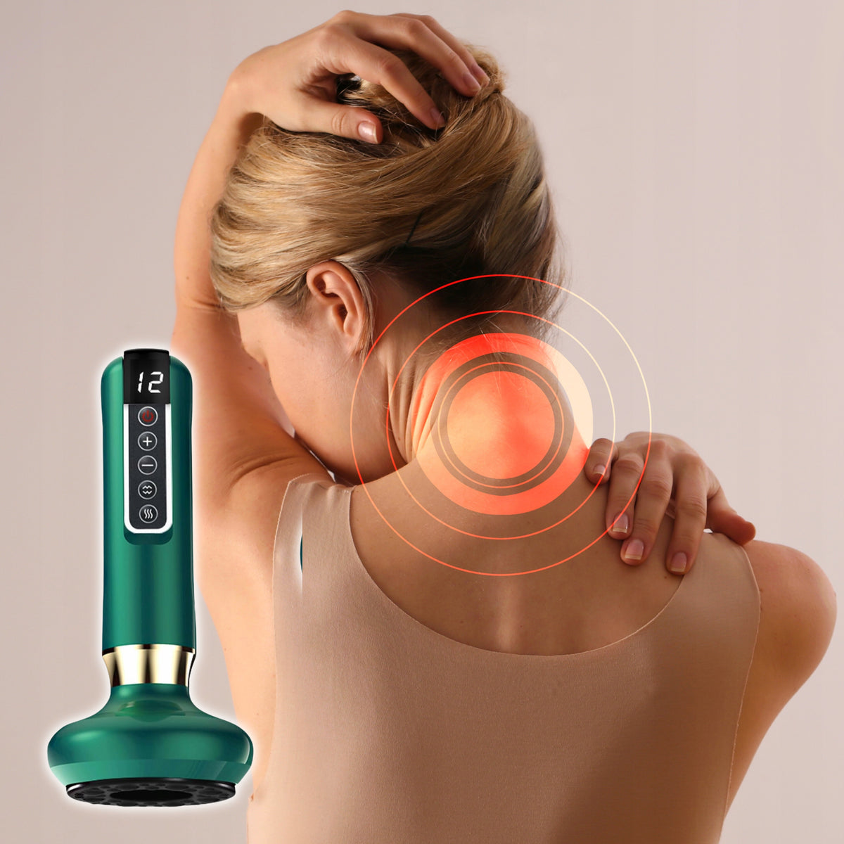 ANTI-CELLULITE MASSAGER ELECTRIC BUBBLE CHINESE WARMING 3IN1 SPA Medical device no