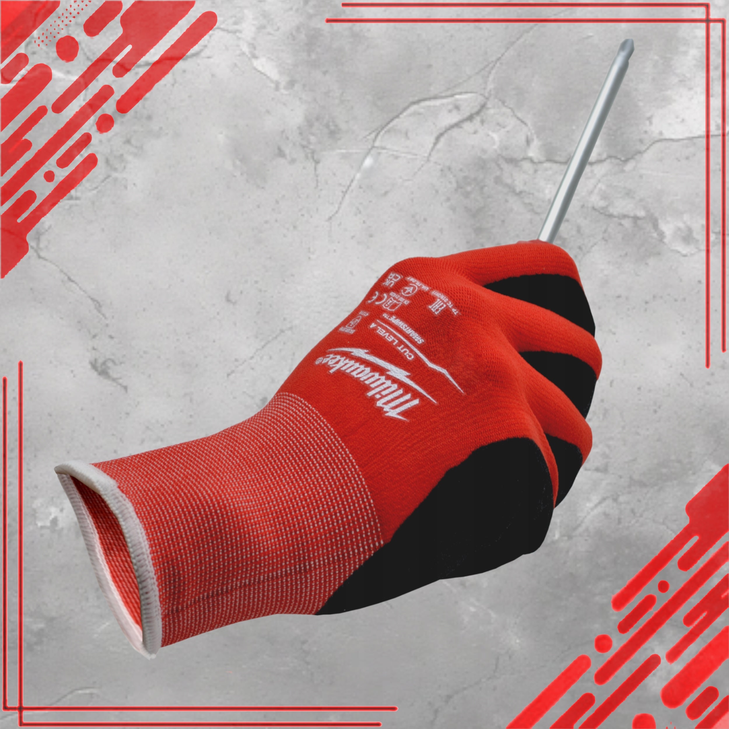 ANTI-CUT GLOVES WORK PROTECTIVE GLOVES REINFORCED XL/10 Medical device no