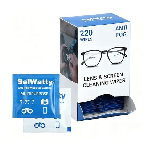 ANTI-FOG GLASSES CLEANING WIPES 110 PCS PACKED Brand no brand