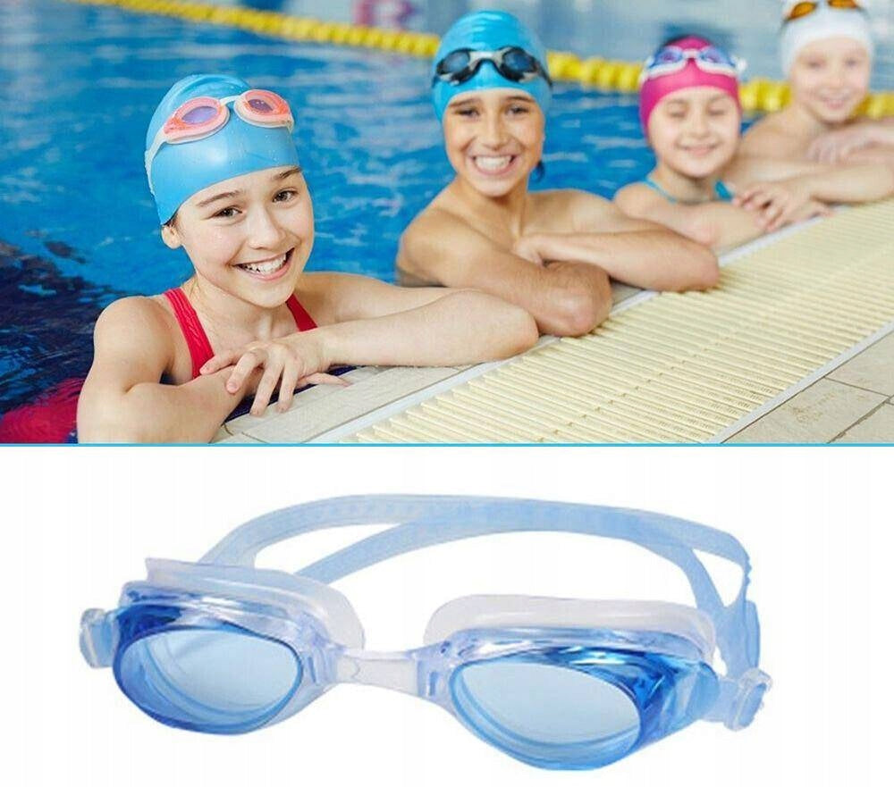 ANTI-FOG SWIMMING GOGGLES FOR SWIMMING POOL NOSE PLUGS Brand Cleacco