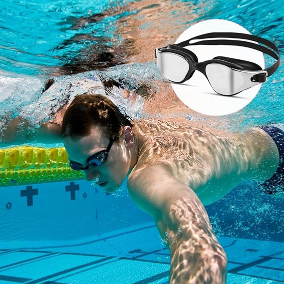 ANTI FOG SWIMMING POOL SWIMMING GOGGLES WITH EAR AND NOSE PLUGS Gender unisex product