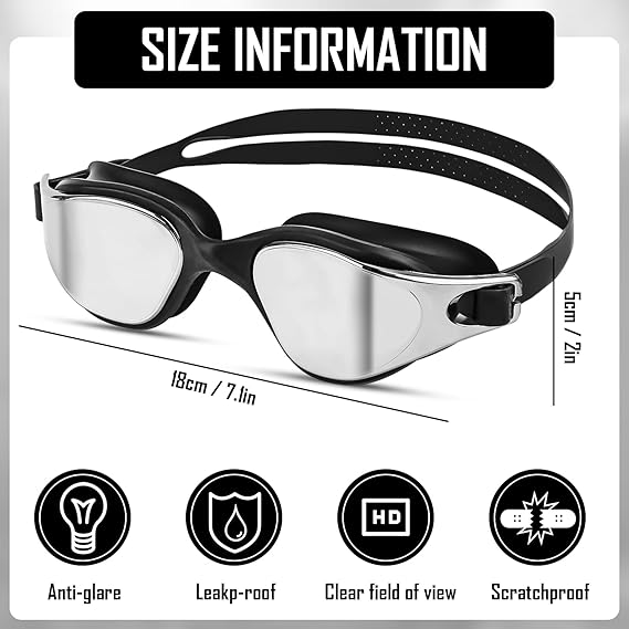 ANTI FOG SWIMMING POOL SWIMMING GOGGLES WITH EAR AND NOSE PLUGS Manufacturer code Okulary Pływackie na Basen z Zatyczkami