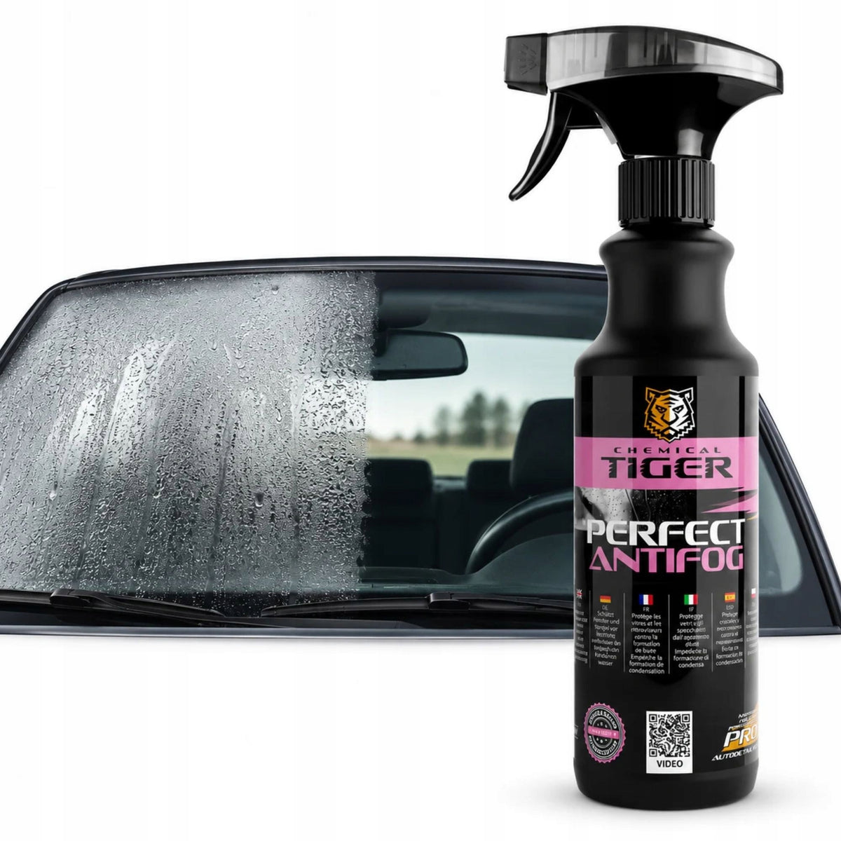ANTI FOG anti-fogging agent for windows and mirrors ANTI-FOG spray 0,5L CHT