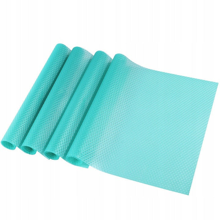 ANTI MOLD MAT FOR REFRIGERATOR ANTIBACTERIAL PROTECTIVE 4 PIECES FOR SHELVES