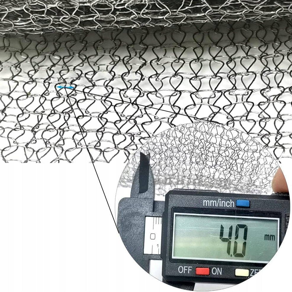 ANTI RODENT WIRE MESH STAINLESS STEEL FOR RODENT MICE 10m Product weight with unit packaging 0.32 kg