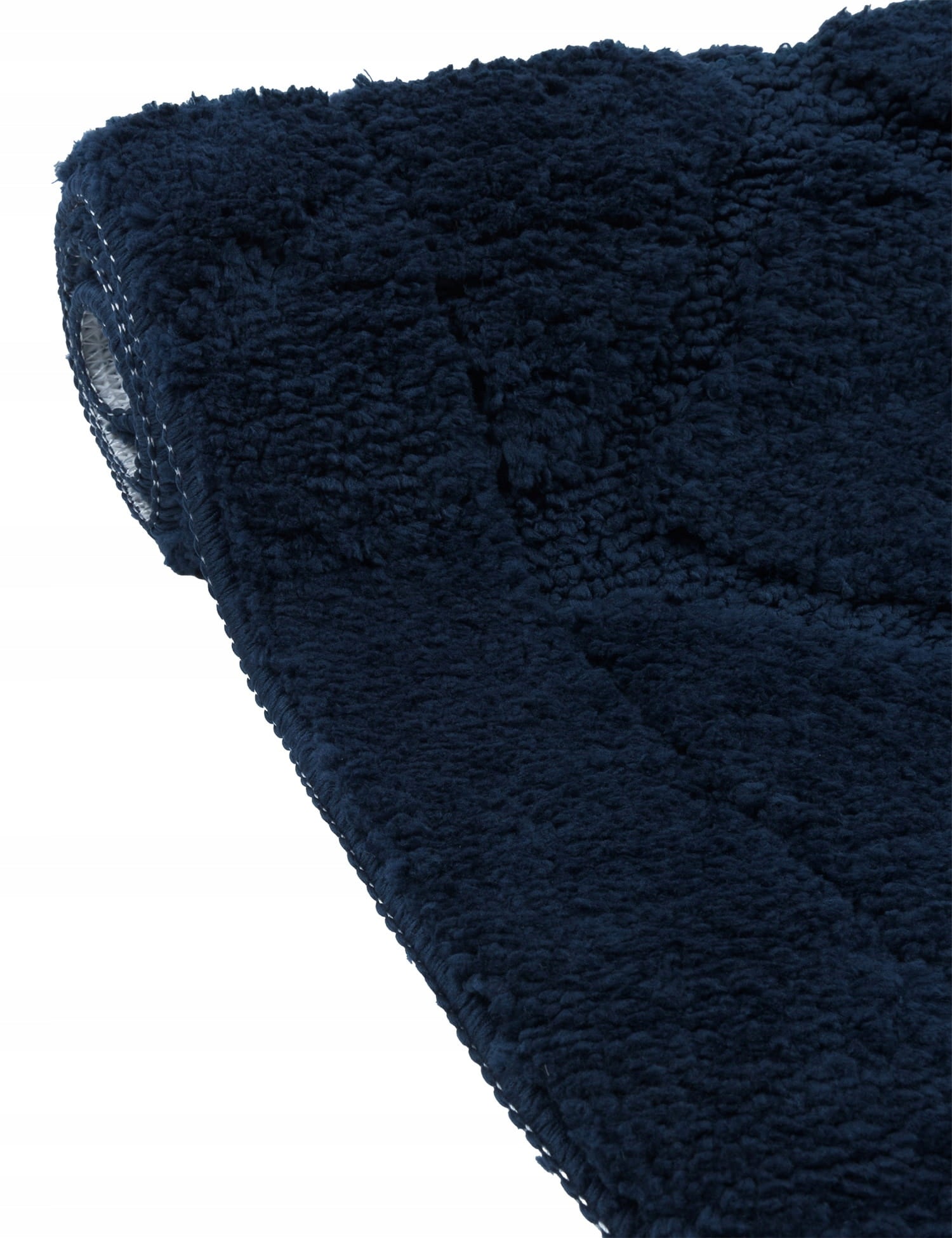 ANTI-SLIP BATHROOM rug, DECORATIVE, SOFT, ABSORBENT, 40x60CM, NAVY BLUE Packaging status original