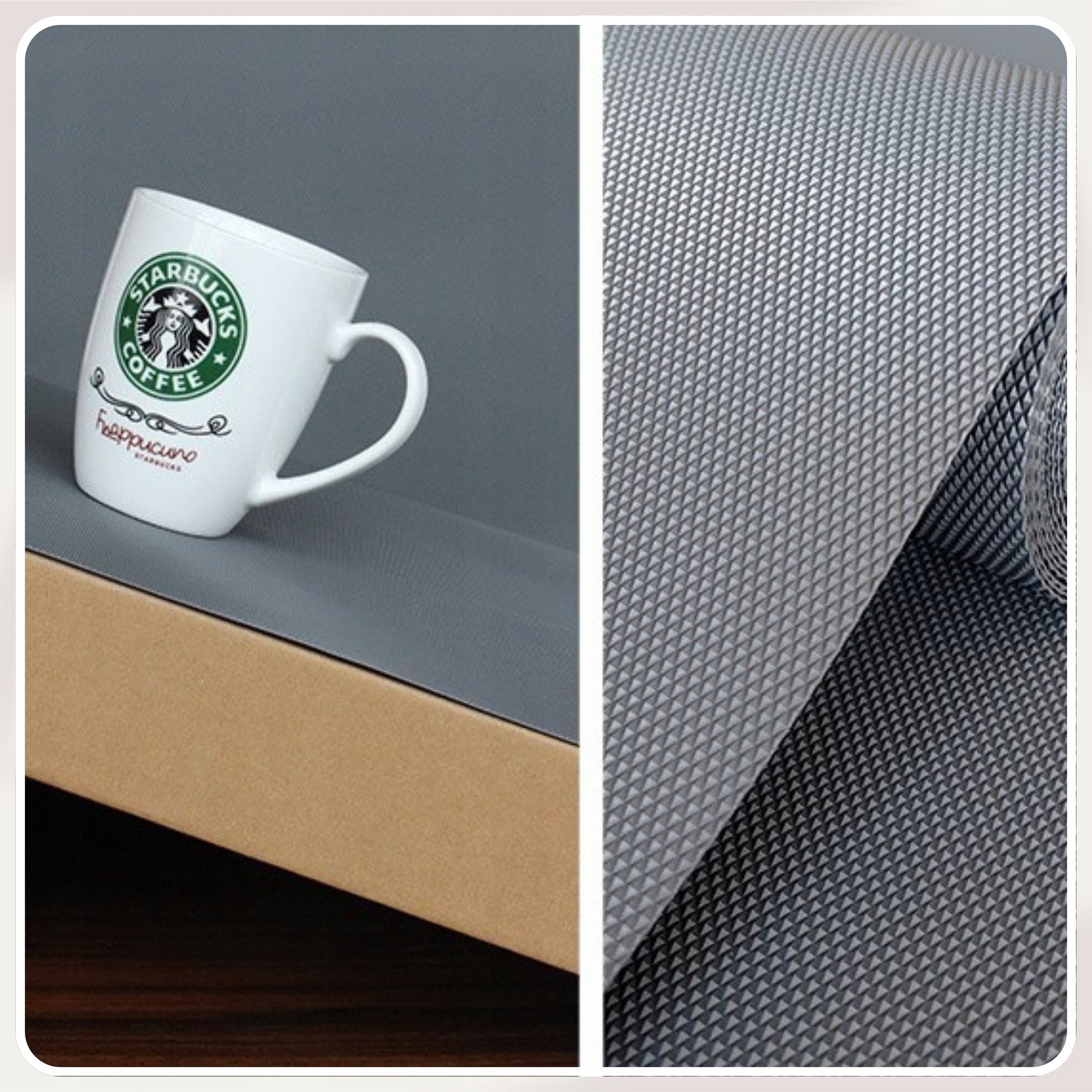 ANTI-SLIP MAT FOR CABINET DRAWERS PROTECTIVE PAD 500x50 ANTHRACITE Packaging status original
