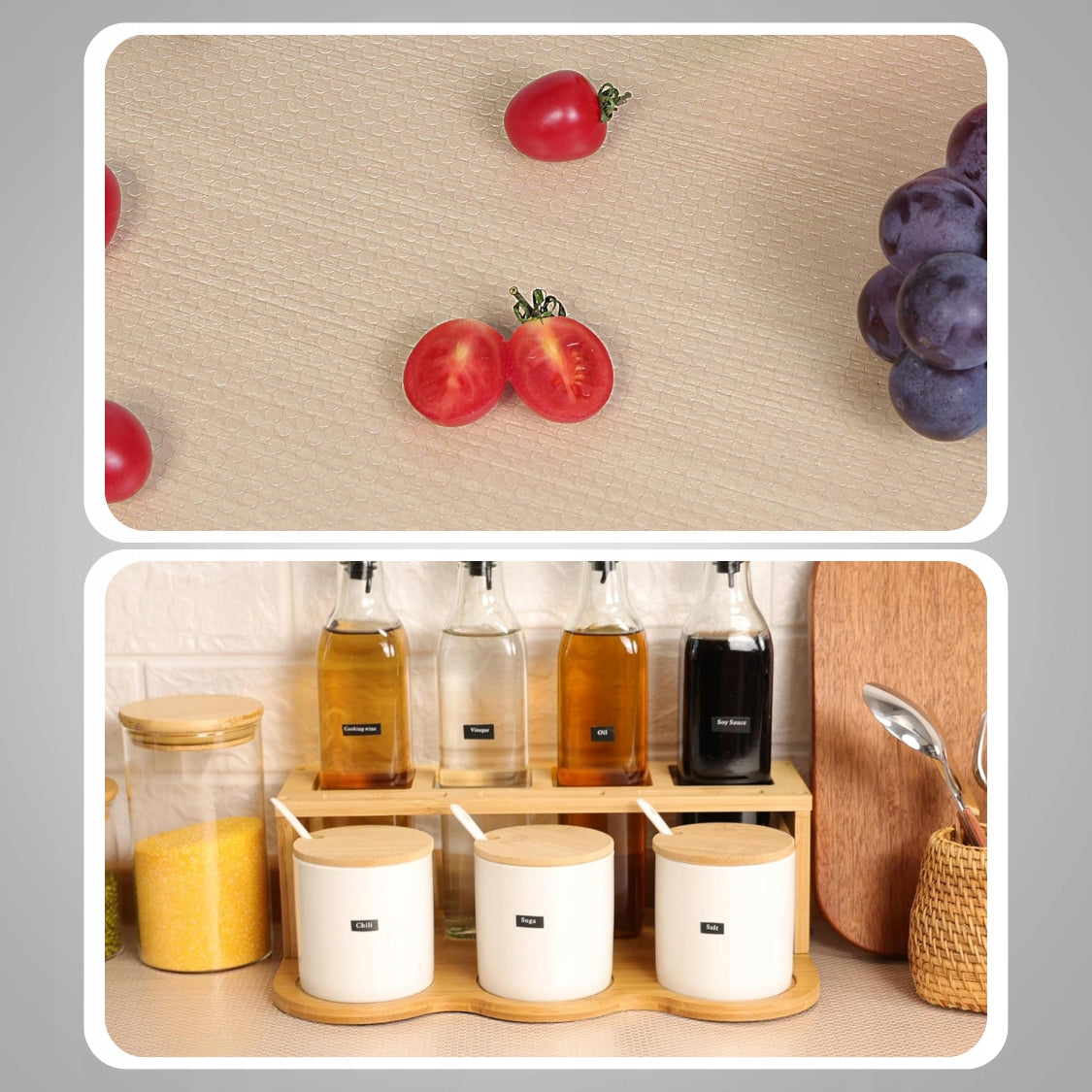 ANTI-SLIP MAT FOR CABINET DRAWERS PROTECTIVE PAD 500x50 THICK ROLL Color white