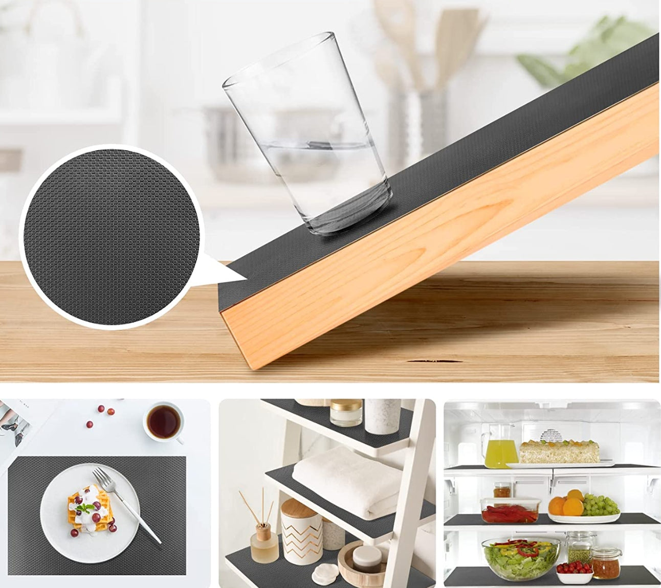 ANTI-SLIP MAT FOR CABINET DRAWERS PROTECTIVE PAD 500x50 THICK ROLL Manufacturer code MATA ANTYPOŚLIZGOWA OCHRONNA SZUFLAD 500