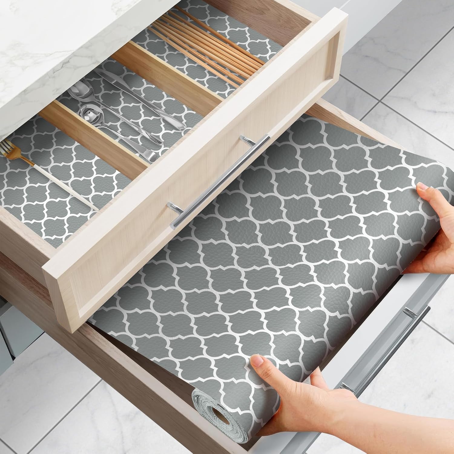 ANTI-SLIP MAT FOR CABINET DRAWERS PROTECTIVE PAD ROLL 30x900 cm 9m