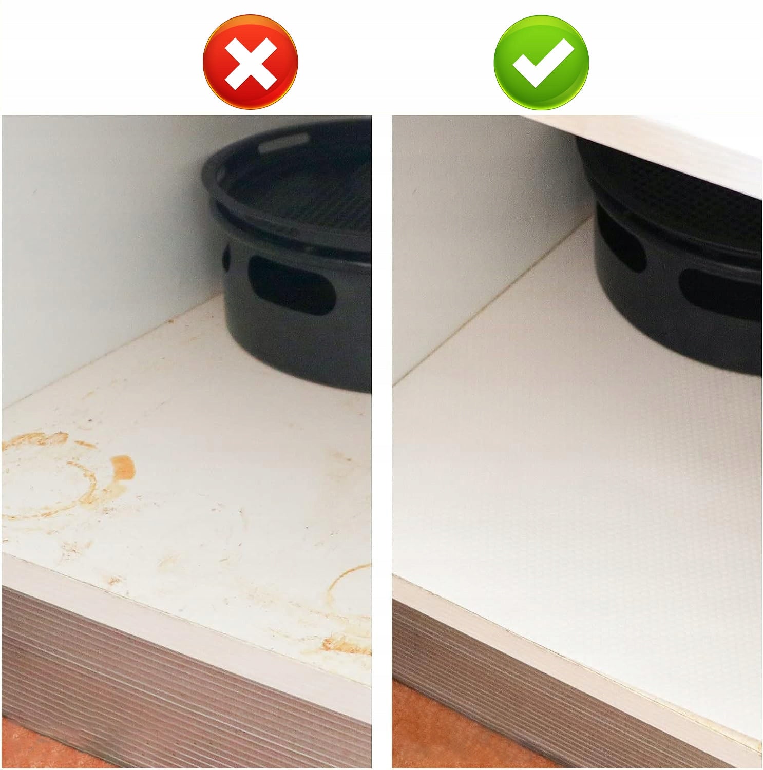 ANTI-SLIP MAT FOR FOOD GRADE EVA CABINET DRAWERS 6M Kind mat