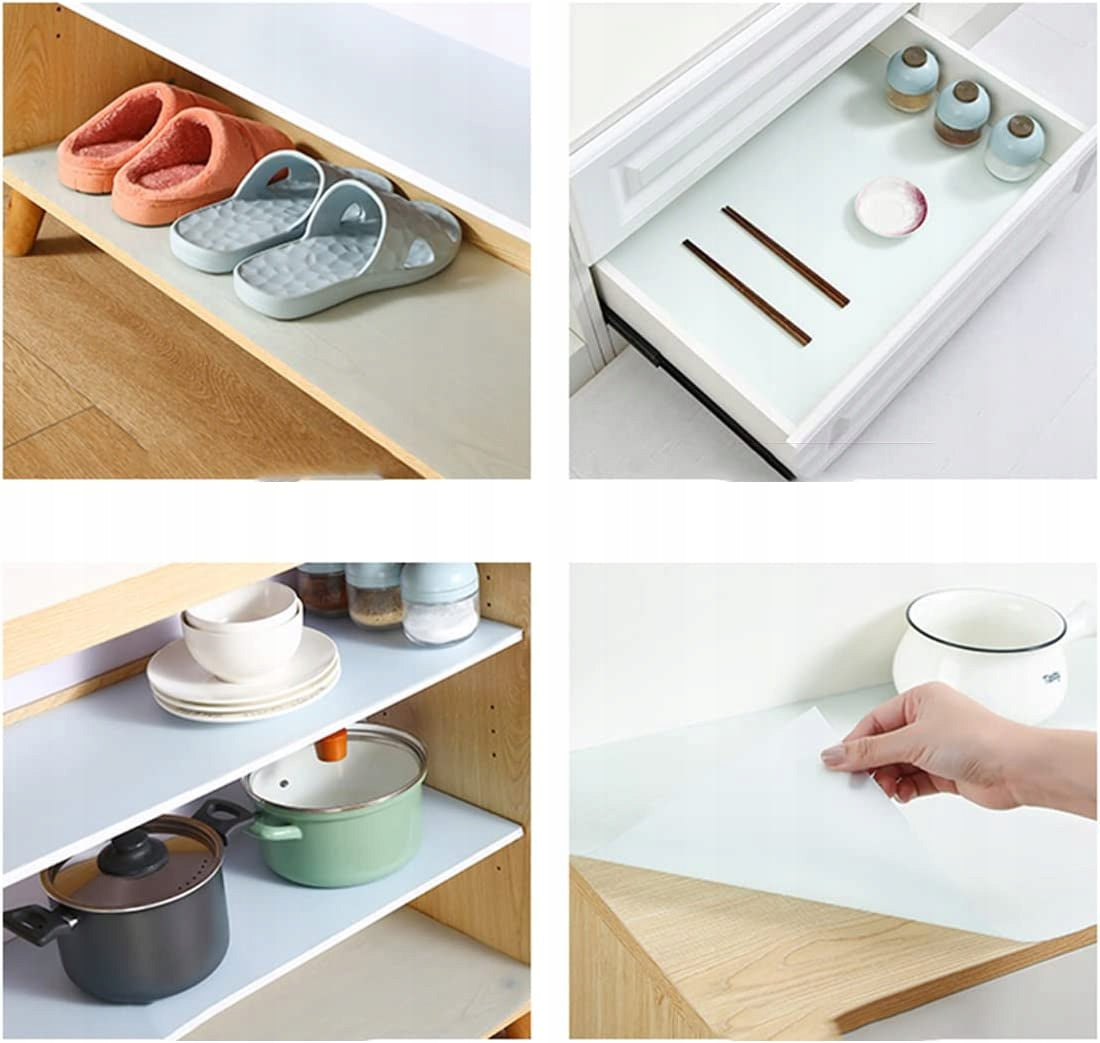 ANTI-SLIP PROTECTIVE MAT FOR CABINET DRAWERS PAD 300x50 MILK Brand Korbi