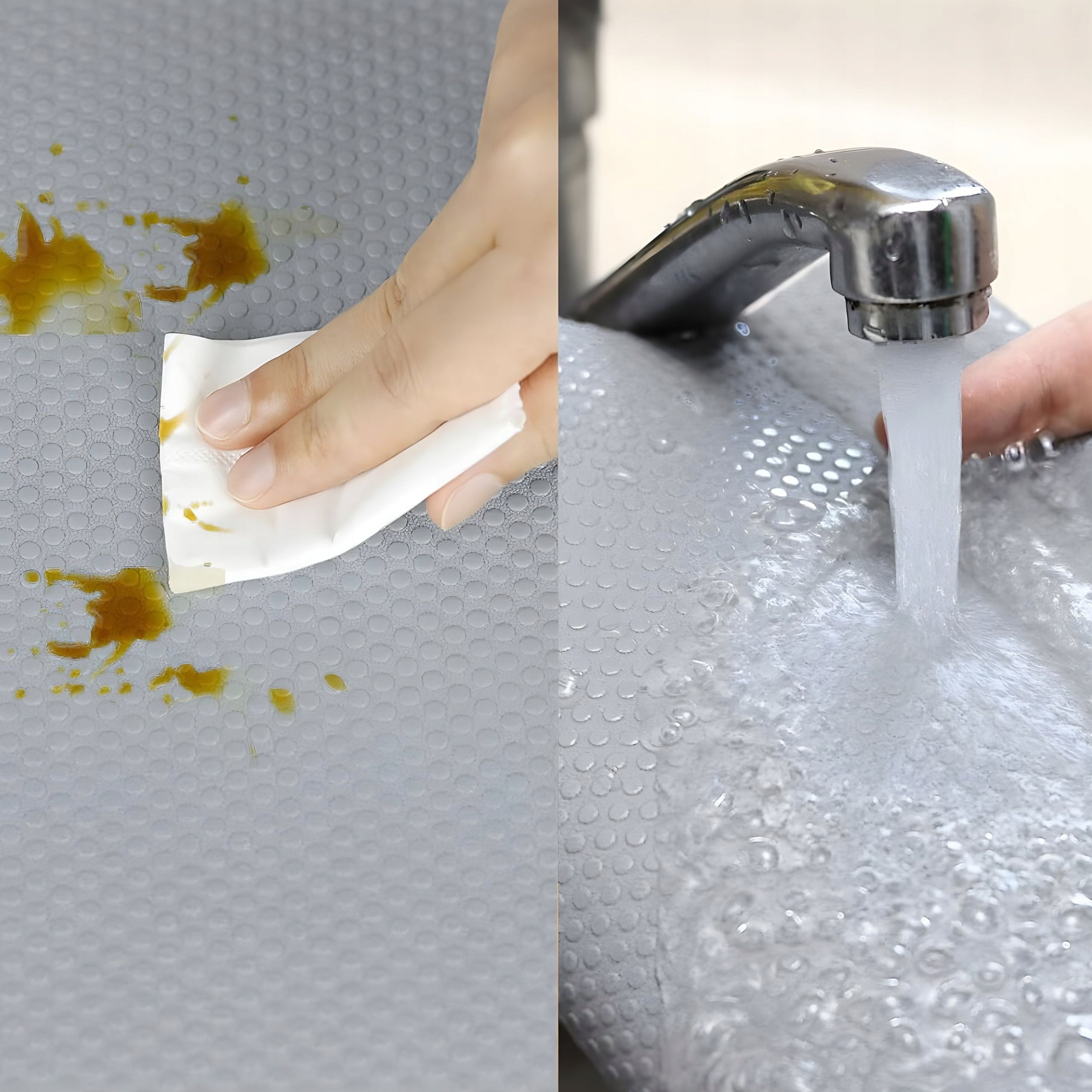 ANTI-SLIP PROTECTIVE MAT FOR DRAWER CABINETS 50cm STAIN RESISTANT PAD Length 500 cm