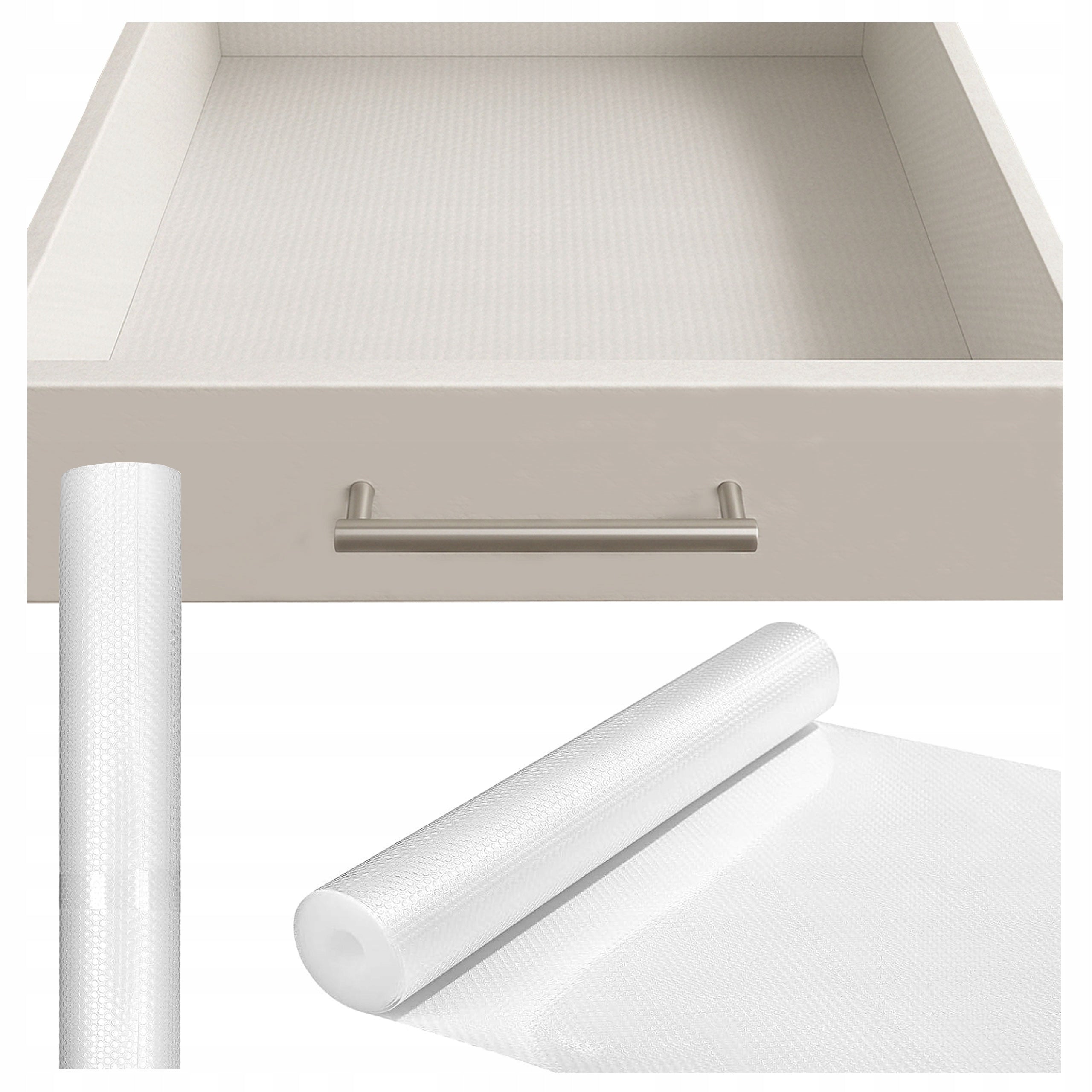 ANTI-SLIP PROTECTIVE MAT FOR DRAWER CABINETS 50cm STAIN RESISTANT PAD