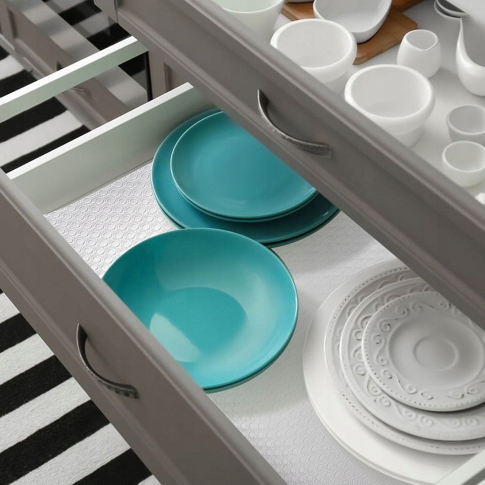 ANTI-SLIP mat for kitchen cabinet drawer under the carpet 122x46 cm Packaging status original