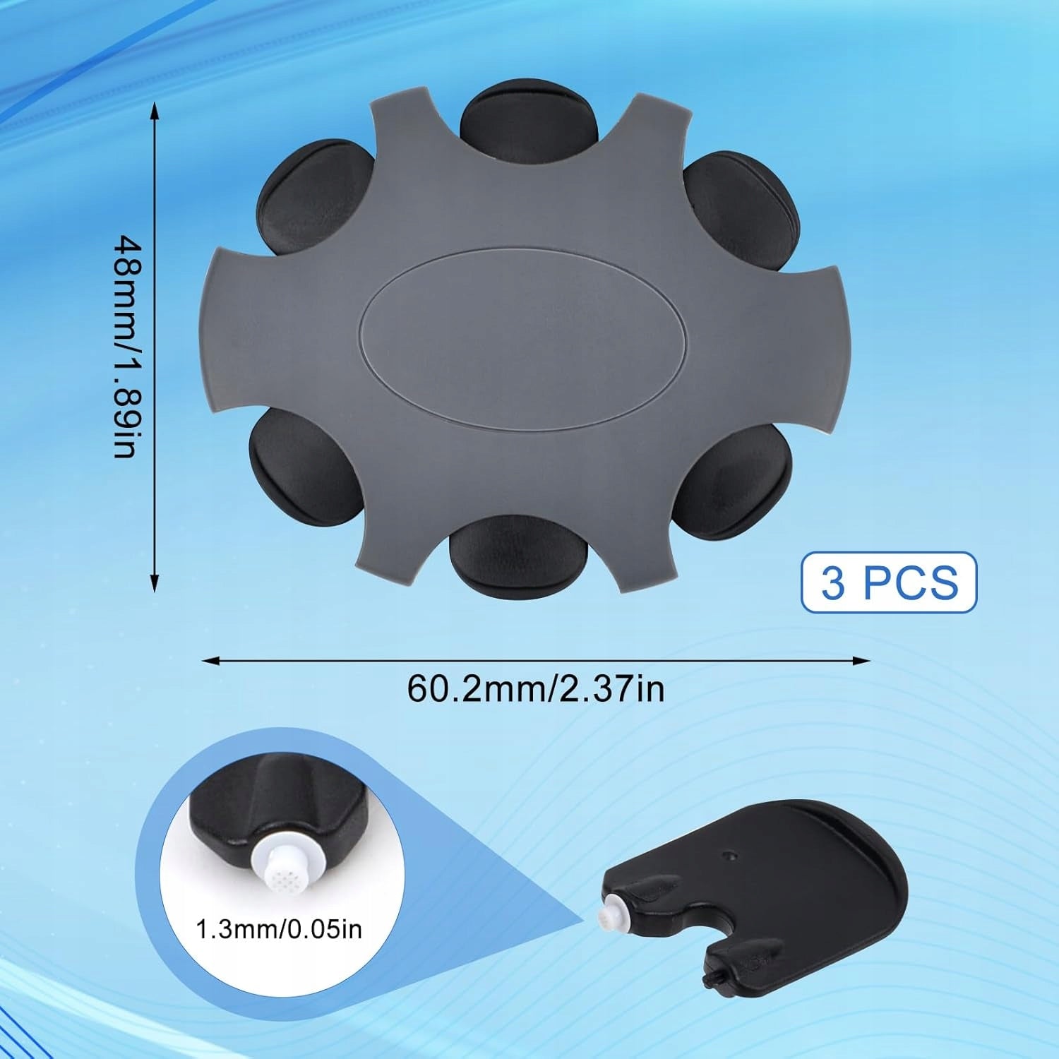 ANTI-WAX FILTERS FOR HEARING AIDS 18 PCS REPLACEABLE