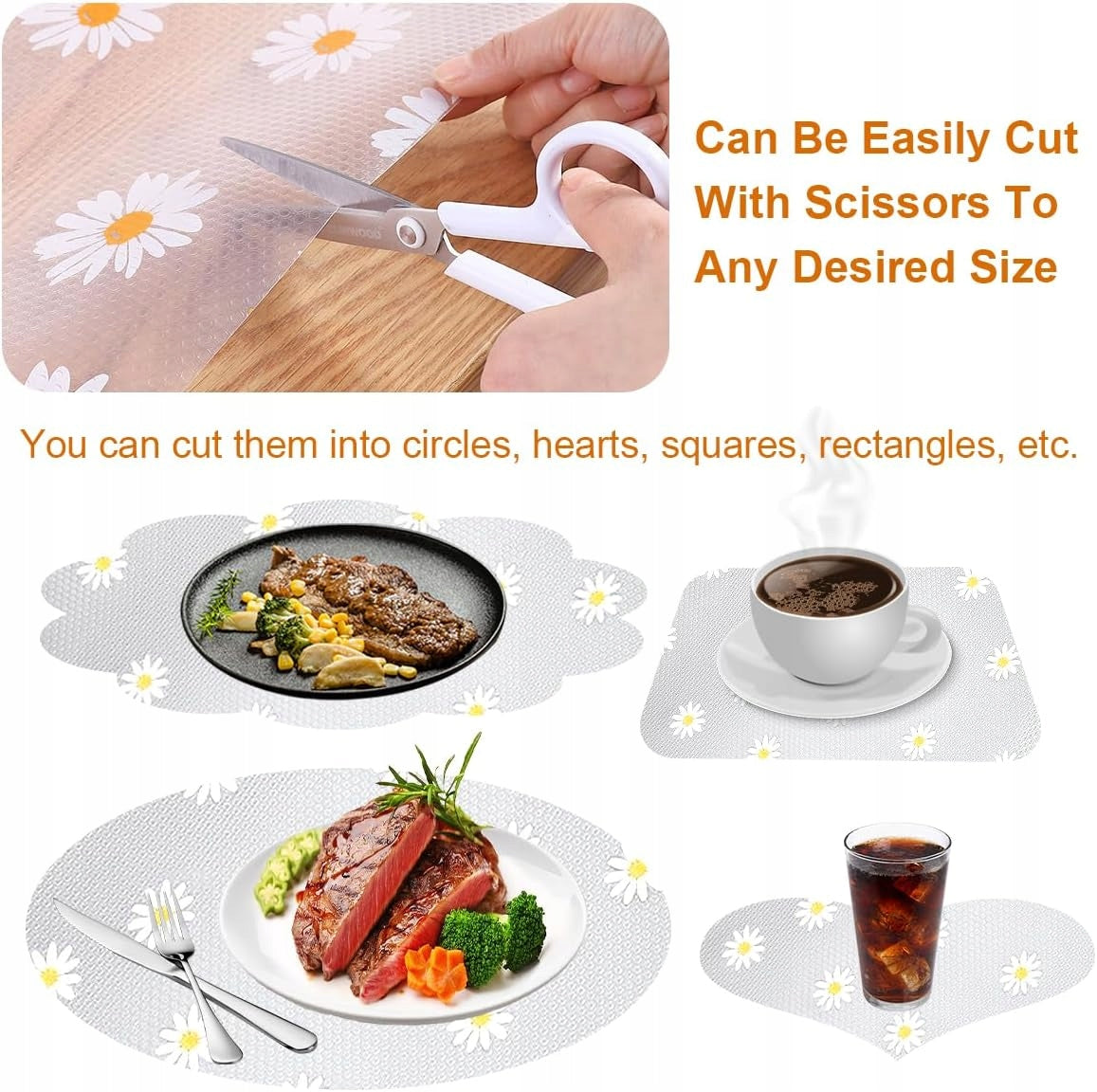 ANTIBACTERIAL REFRIGERATOR MATS 10 PCS EVA 30x40 CM NON-SLIP Manufacturer code 5906040385600