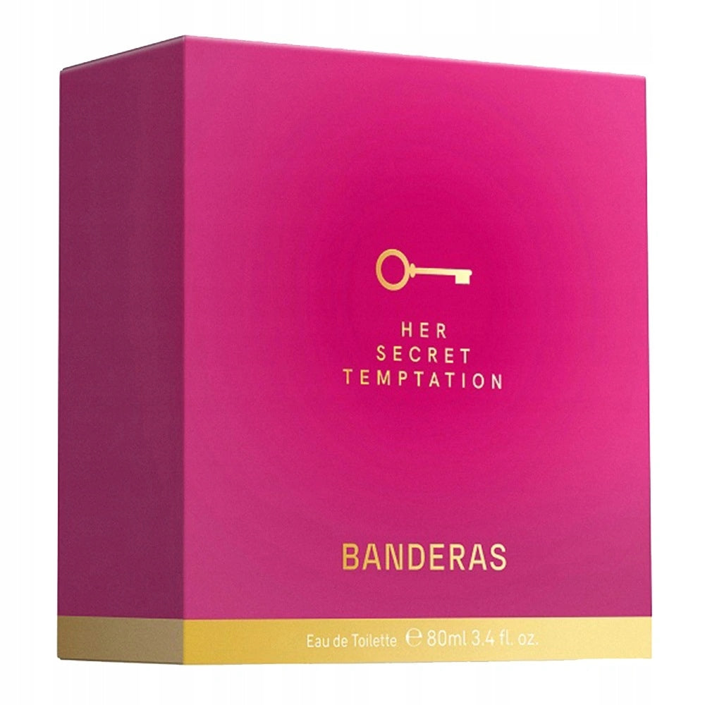 ANTONIO BANDERAS Her Secret Temptation EDT eau de toilette for women 80ml Packaging status original
