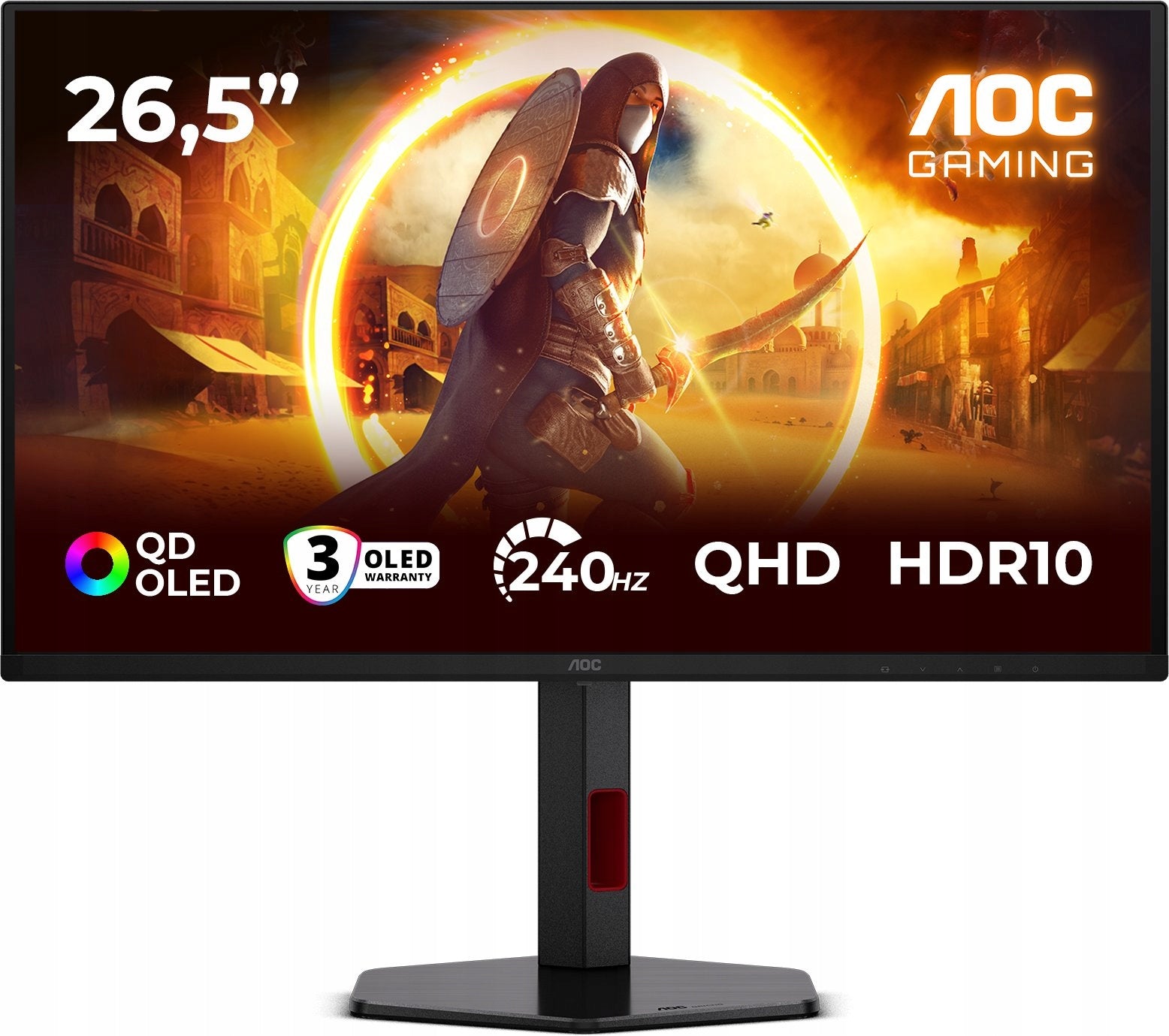 AOC Q27G4ZDR QD OLED monitor 2560 x 1440 (WQHD) 240 Hz