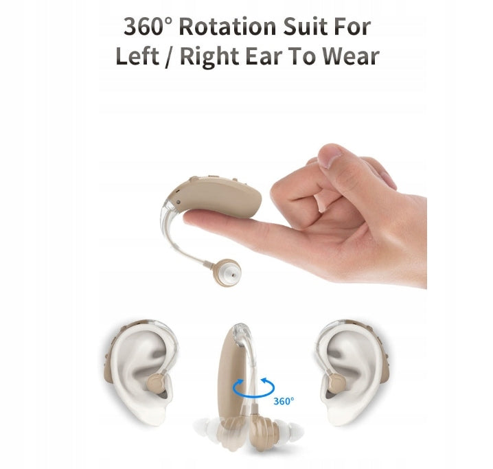 APARAT SŁUCHOWY WZMACNIACZ SŁUCHU ŁADOWALNY LANDMED 50H HEARAID HEARING AID Packaging status original
