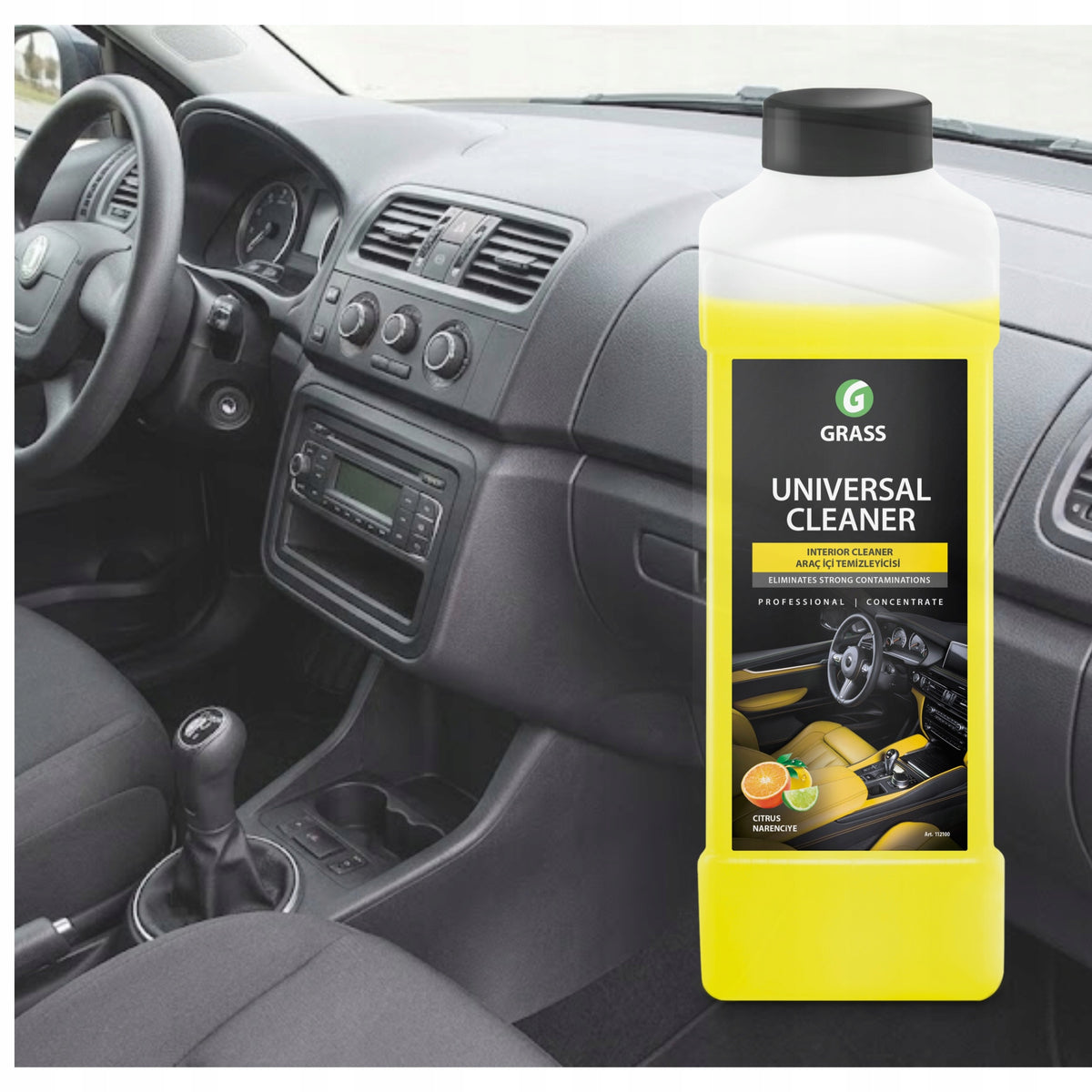 APC concentrate for car interior cleaning leather textile plastic 1L GRASS Manufacturer's catalog number 112100