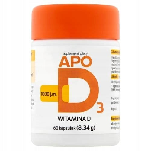 APO D3 Wit. D3 1000 IU 60 capsules