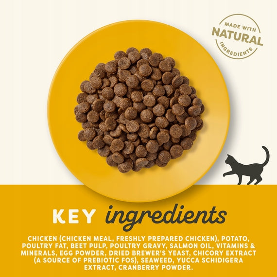 APPLAWS Cat Grain Free Dry Cat Food with Chicken 2kg Product weight 2 kg