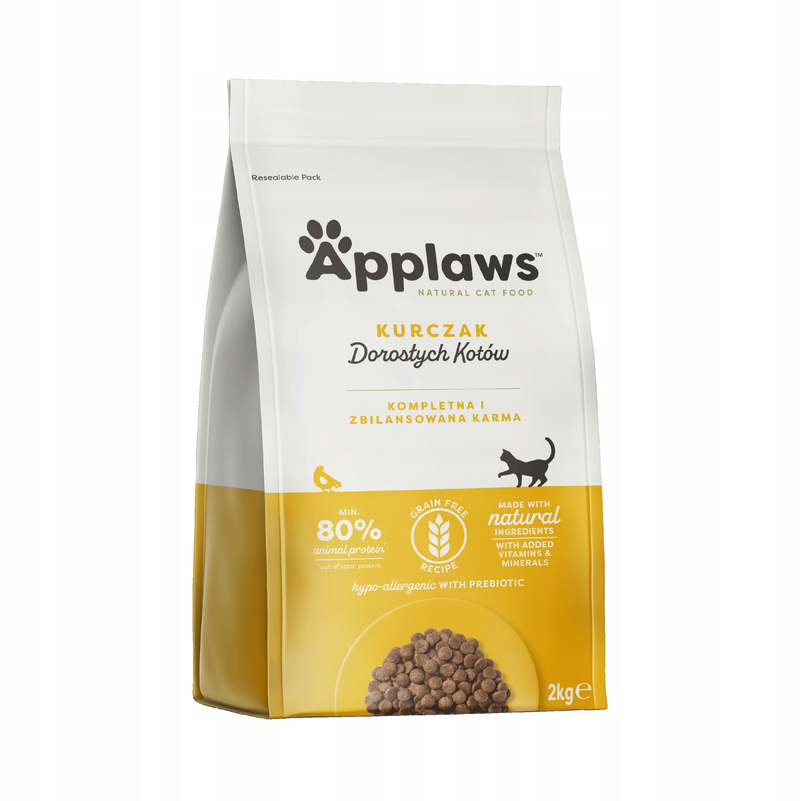 APPLAWS Cat Grain Free Dry Cat Food with Chicken 2kg
