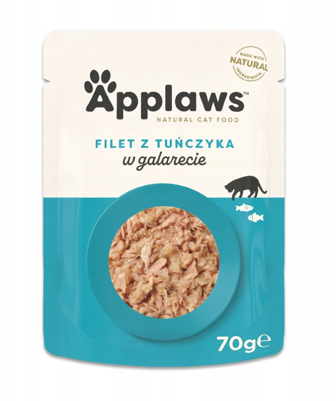 APPLAWS - Tuna fillet in jelly 70g - WET CAT FOOD