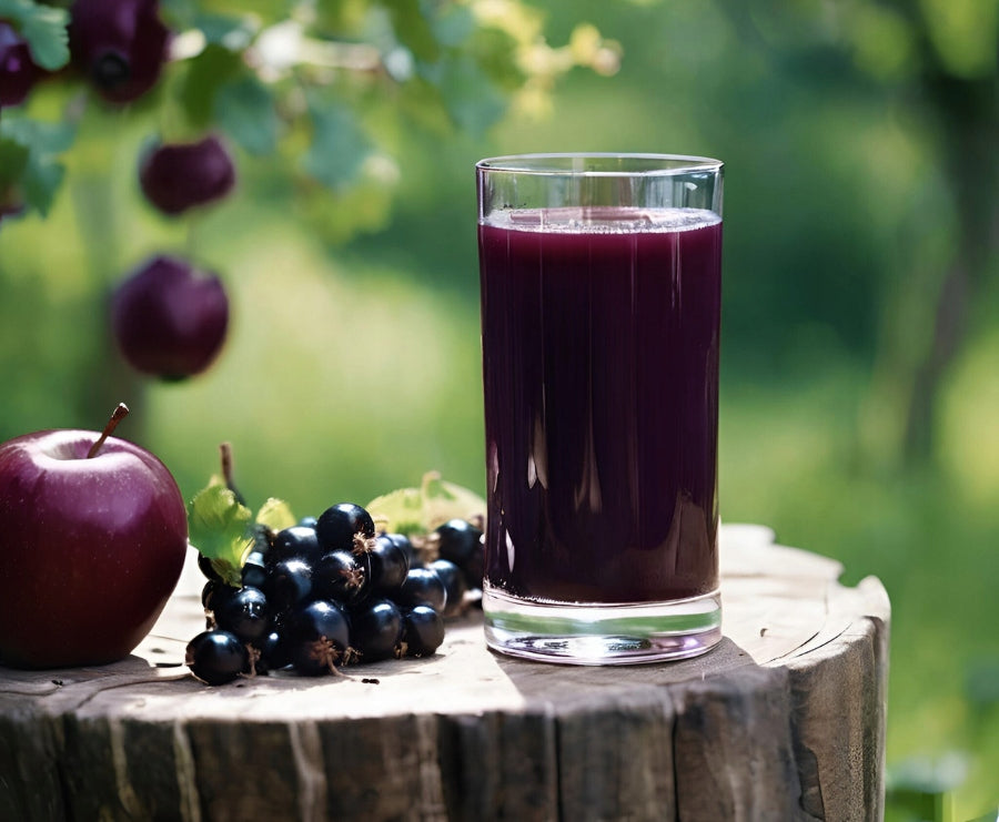 APPLE-BLACK CURRANT Juice Cold Pressed Tłocznia Szymanowice 5l NFC Manufacturer code SOK JABŁKO CZARNA PORZECZKA WSPÓŁCEZNATURĄ 5l