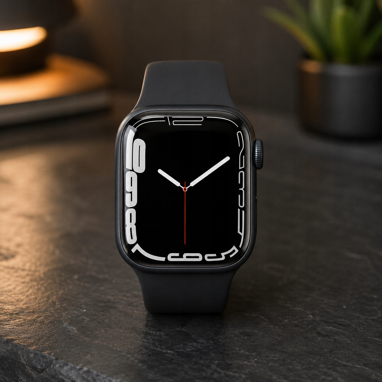 APPLE WATCH 7 41mm Smartwatch Aluminium Case Black GPS Retina Model Watch series 7 GPS 41mm