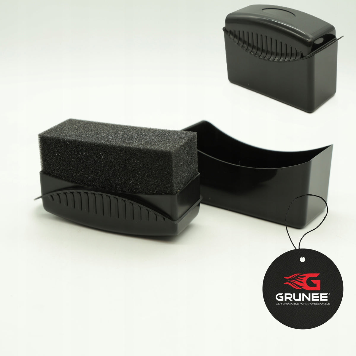 APPLICATOR DETAILING TIRE SPONGE WITH COVER + FREEBIE