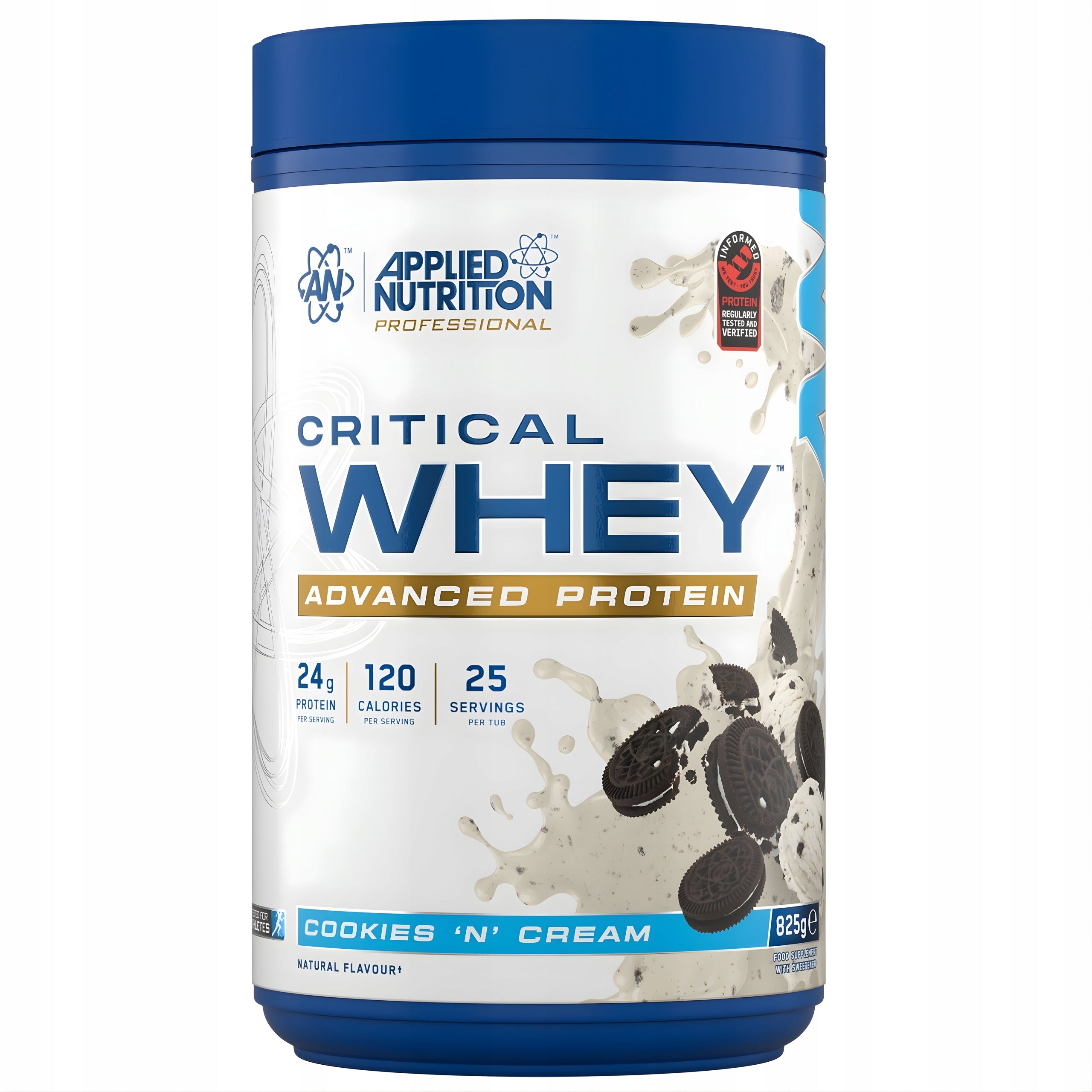APPLIED NUTRITION CRITICAL WHEY COMPLEX WHEY PROTEIN WPI WPH WPC 825g Expiration date at least six months from the date of purchase