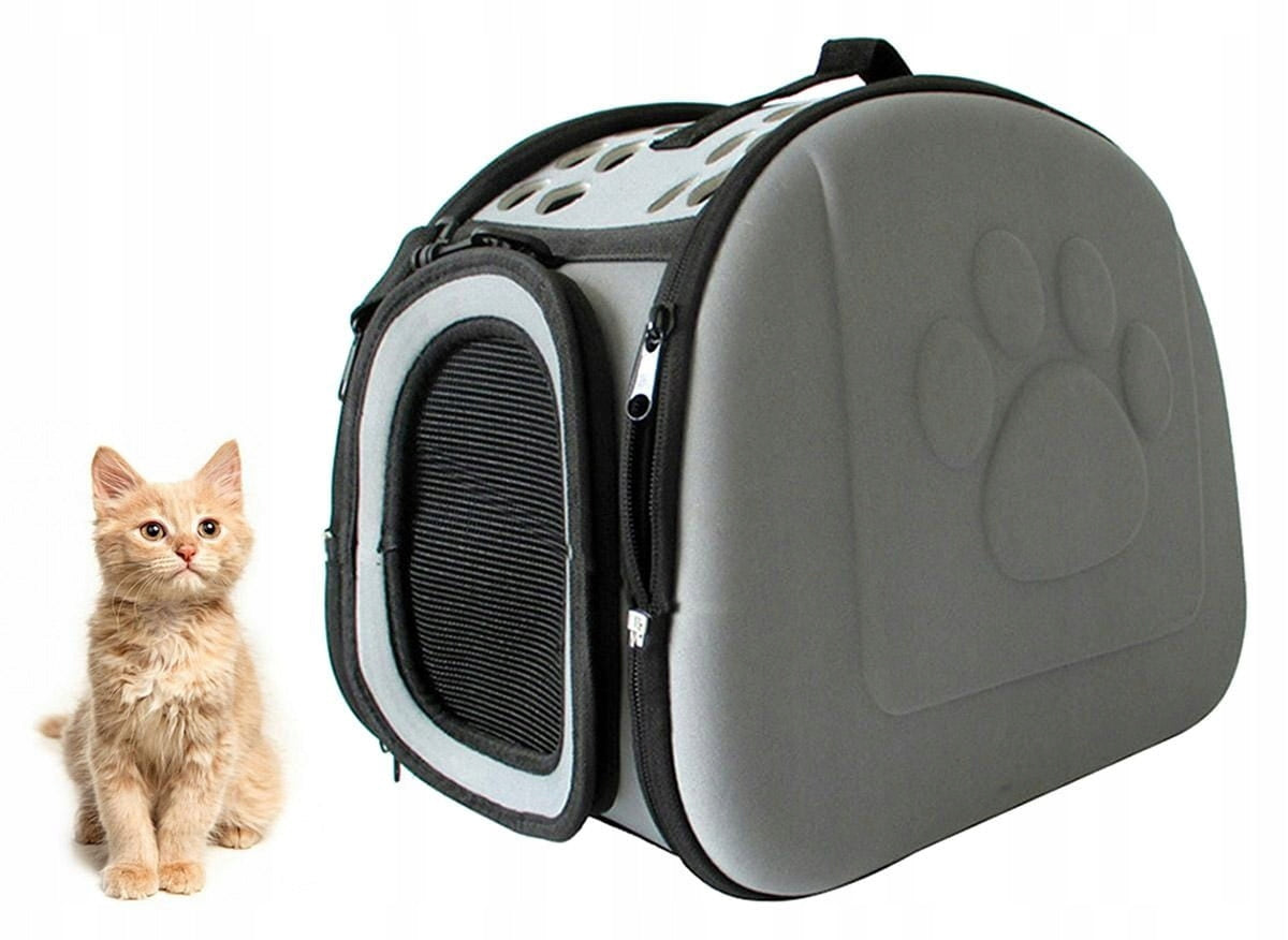 APT TRANSPORTER CAT BAG GREY 43CM AG644W