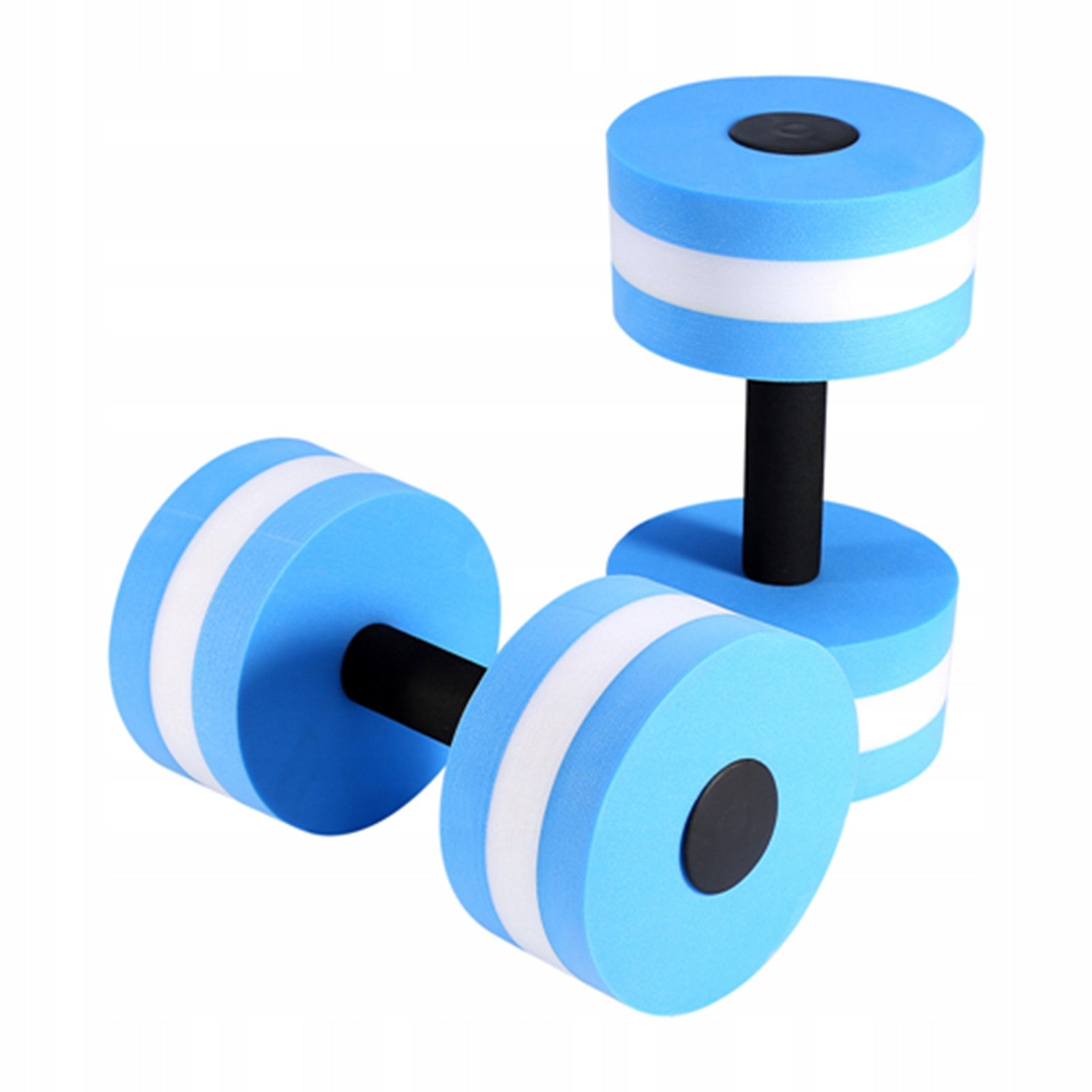 AQUA EVA FOAM DUMBBELLS FOR WATER EXERCISES SWIMMING POOL 2PCS