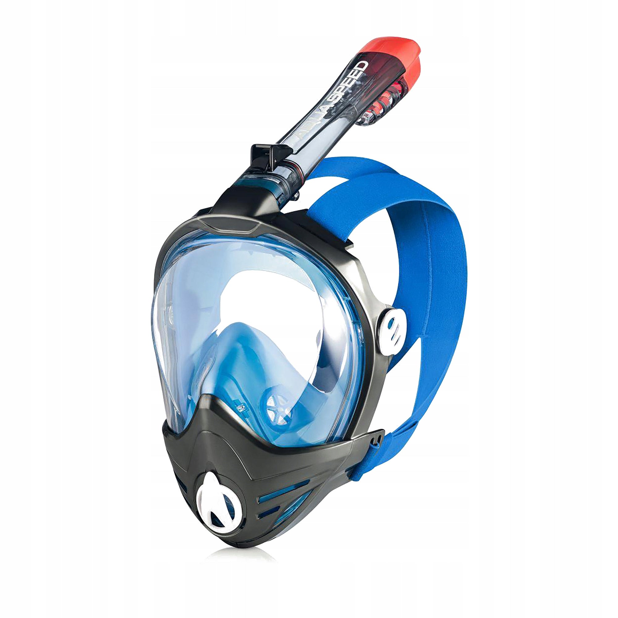 AQUA-SPEED Brizo Full Face Snorkeling Mask + L-XL Camera Holder