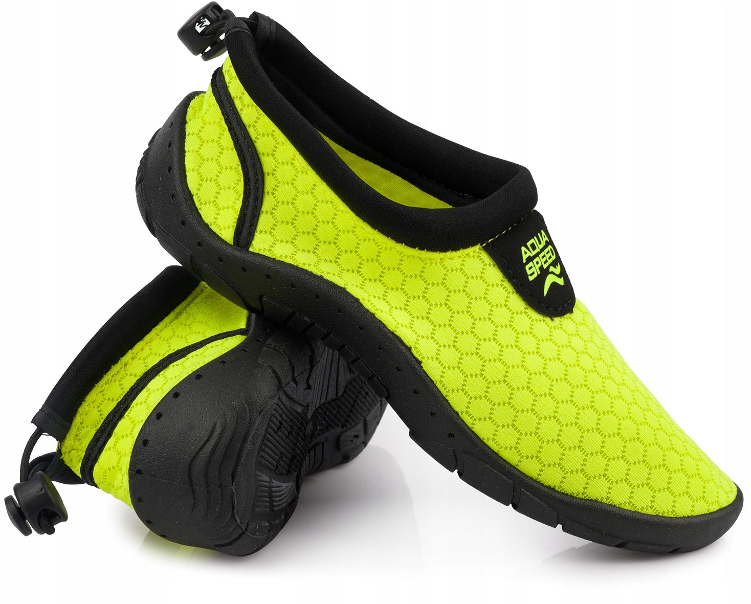 AQUA SPEED CHILDREN'S WATER SHOES FOR SWIMMING ON THE BEACH ECHINACEA YELLOW r. 29 Model aqua shoe