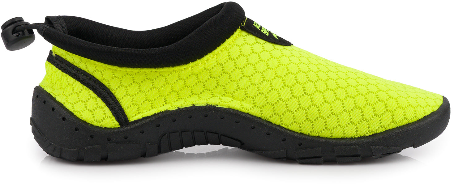 AQUA SPEED CHILDREN'S WATER SHOES FOR SWIMMING ON THE BEACH ECHINACEA YELLOW r. 29 Packaging status original