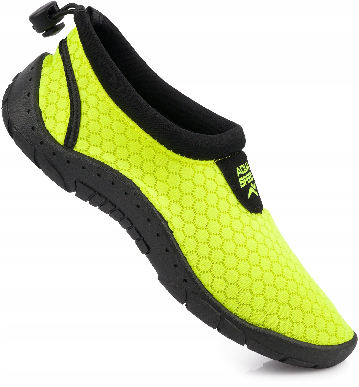 AQUA SPEED CHILDREN'S WATER SHOES FOR SWIMMING ON THE BEACH ECHINACEA YELLOW r. 29