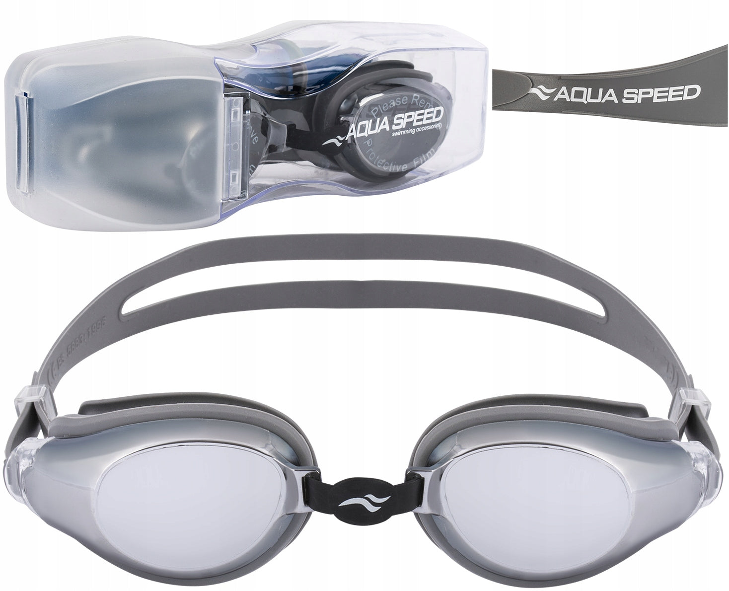 AQUA SPEED SWIMMING GOGGLES FOR SWIMMING POOL ANTI FOG UV