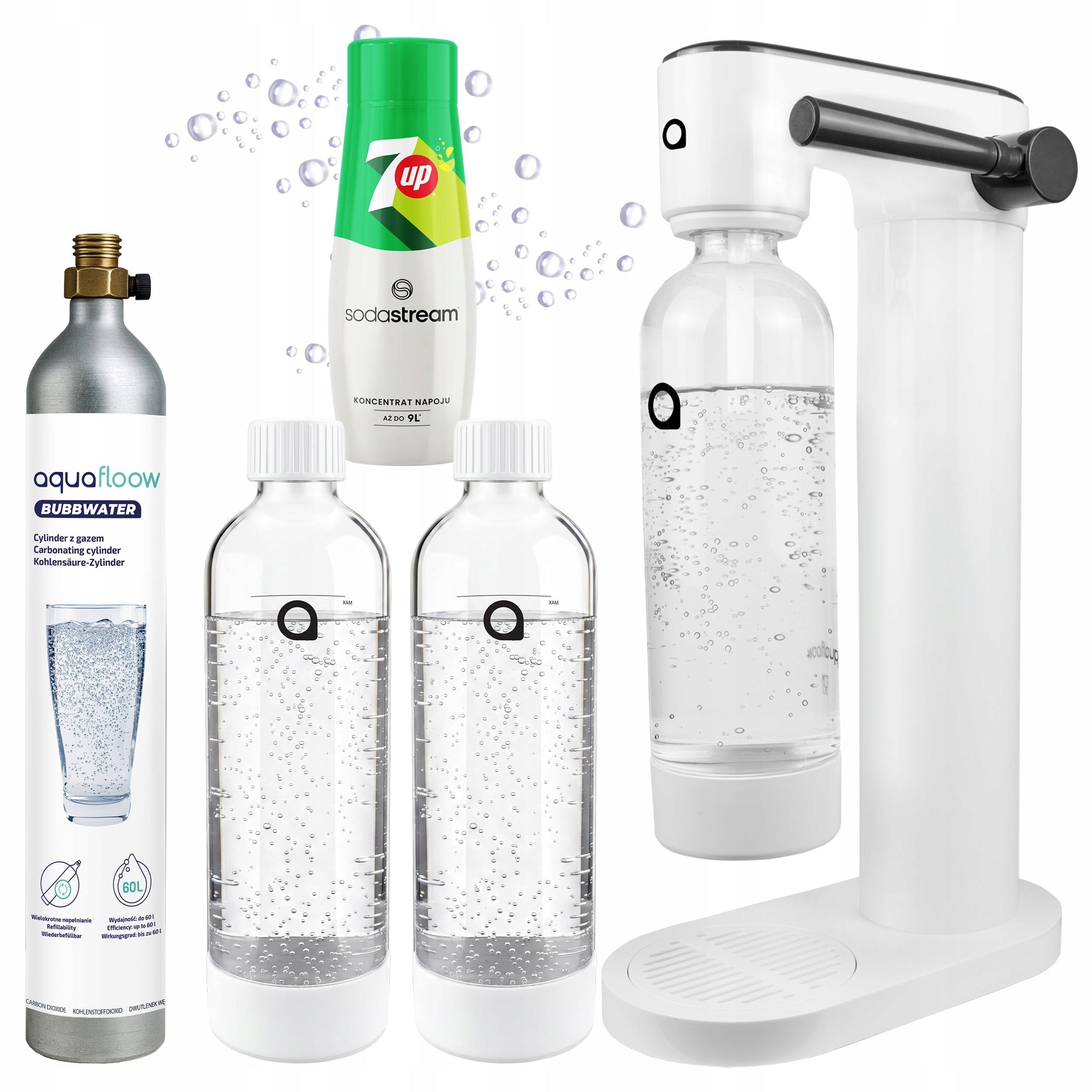 AQUAFLOOW SODASTREAM SYRUP 7UP 2X BOTTLE 800ML