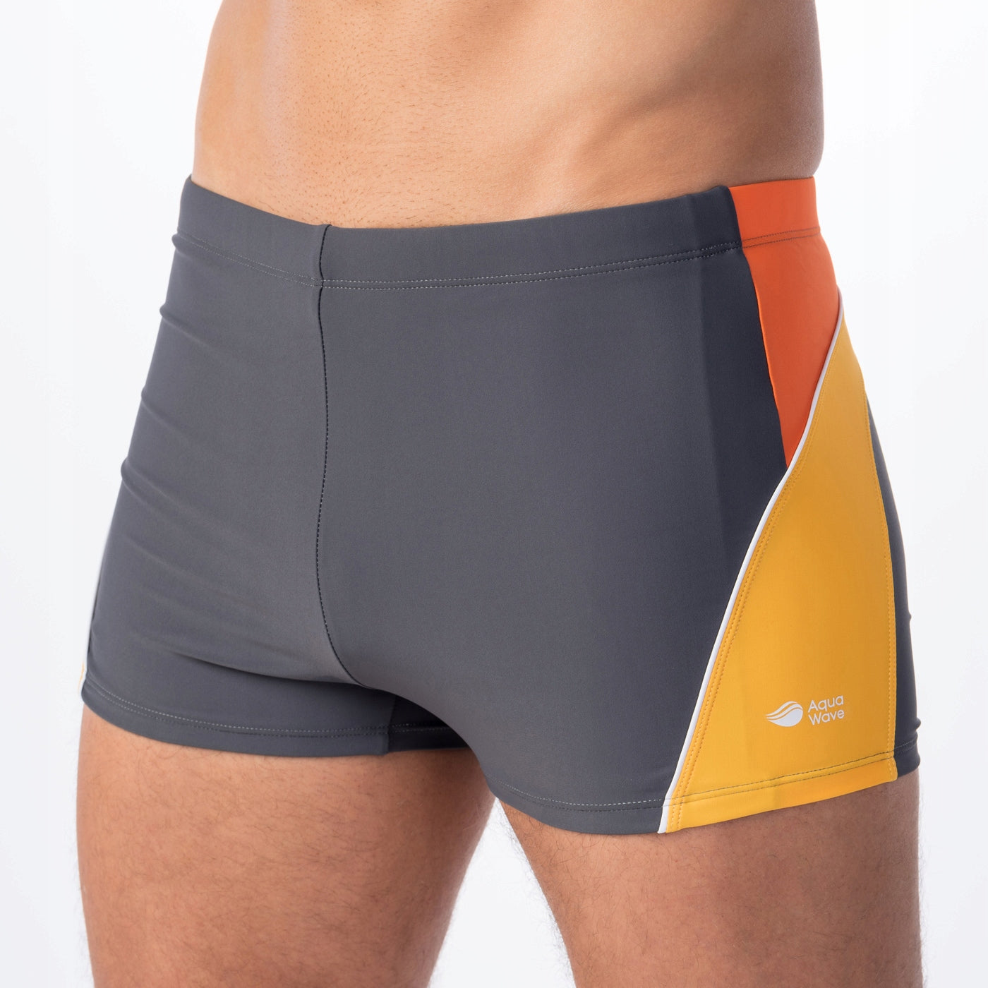 AQUAWAVE MEN'S SWIM SHORTS HELDER grey r. L