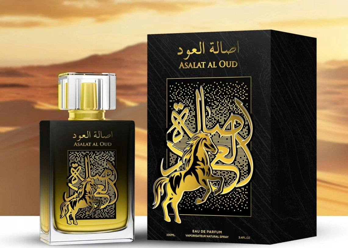 ARABIC PERFUME ASALAT AL OUD Men's Eau de Parfum 100 ml EDP Spray AFAQ Brand no brand