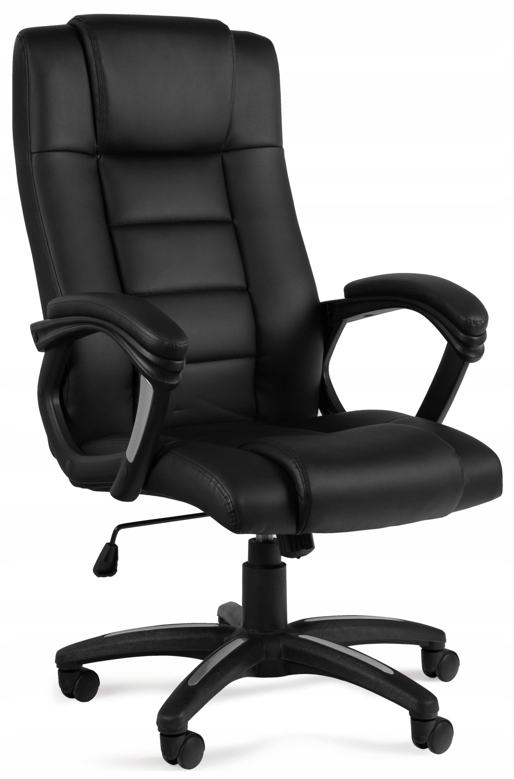 ARION ProLine Office Chair Swivel Cabinet Chair with Eco Leather Chair Black