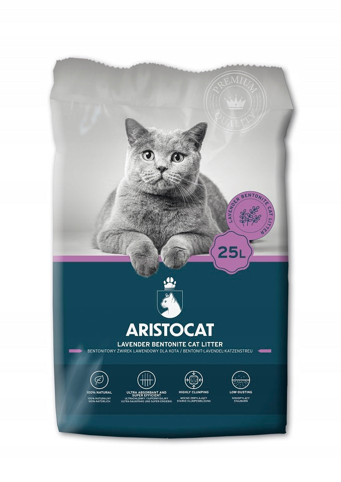ARISTOCAT lavender bentonite litter 25 l Manufacturer code 5907222556825