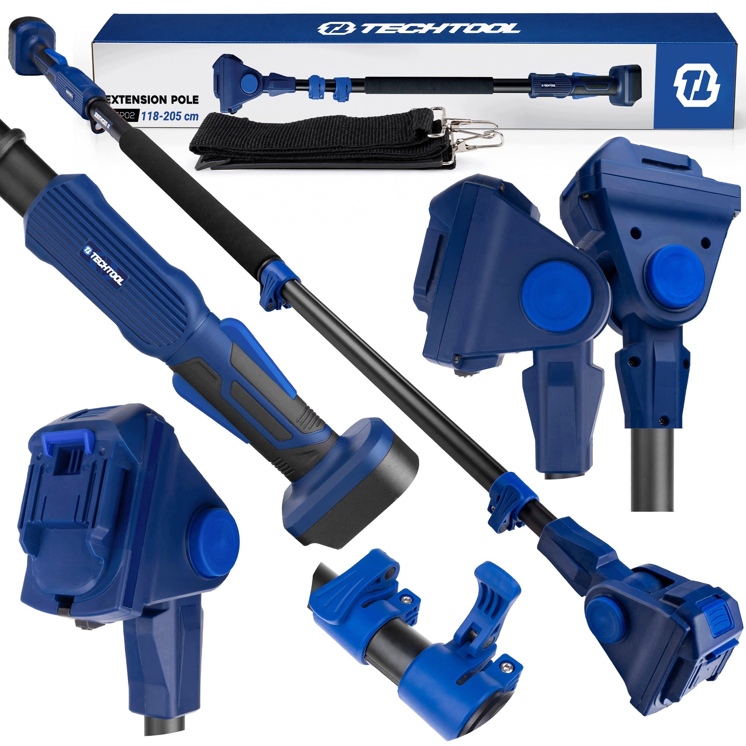 ARM BOOM TELESCOPIC EXTENSION FOR CORDLESS SAW 118-205 CM